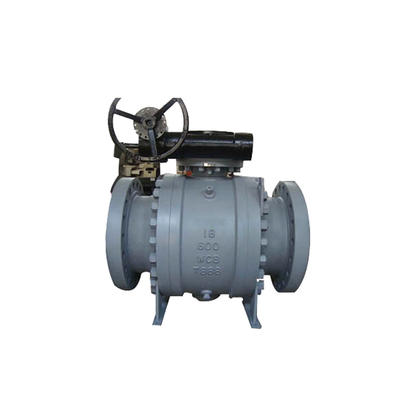 Flange connection of American Standard metal seal fixed ball valve